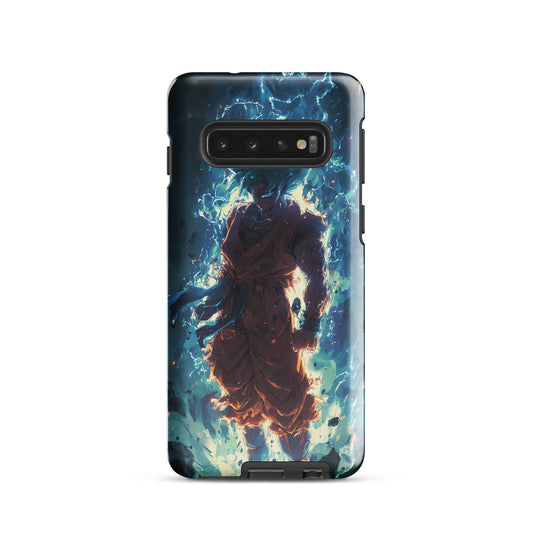 Super Saiyan Blue Goku, Dragon Ball Super Anime Fan Art Tough case for Samsung® - Chromavolt