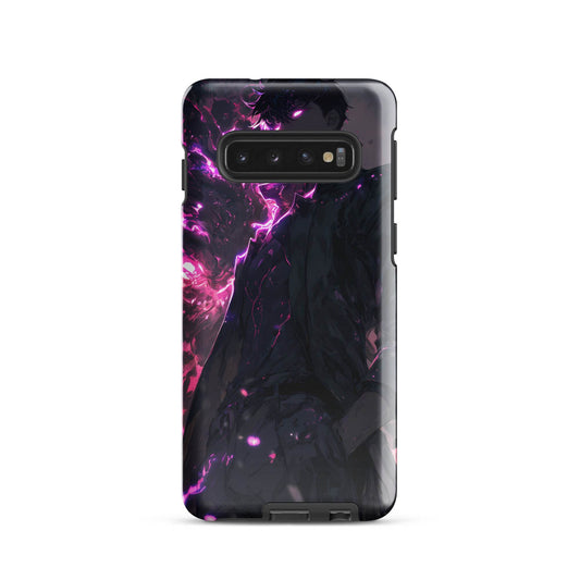 Solo Leveling Sung Jinwoo Shadow Monarch Anime Fan Art Tough case for Samsung® - Chromavolt