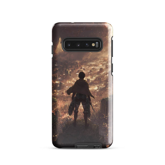 Eren Jaeger, Attack On Titan Anime Fan Art Tough case for Samsung® - Chromavolt