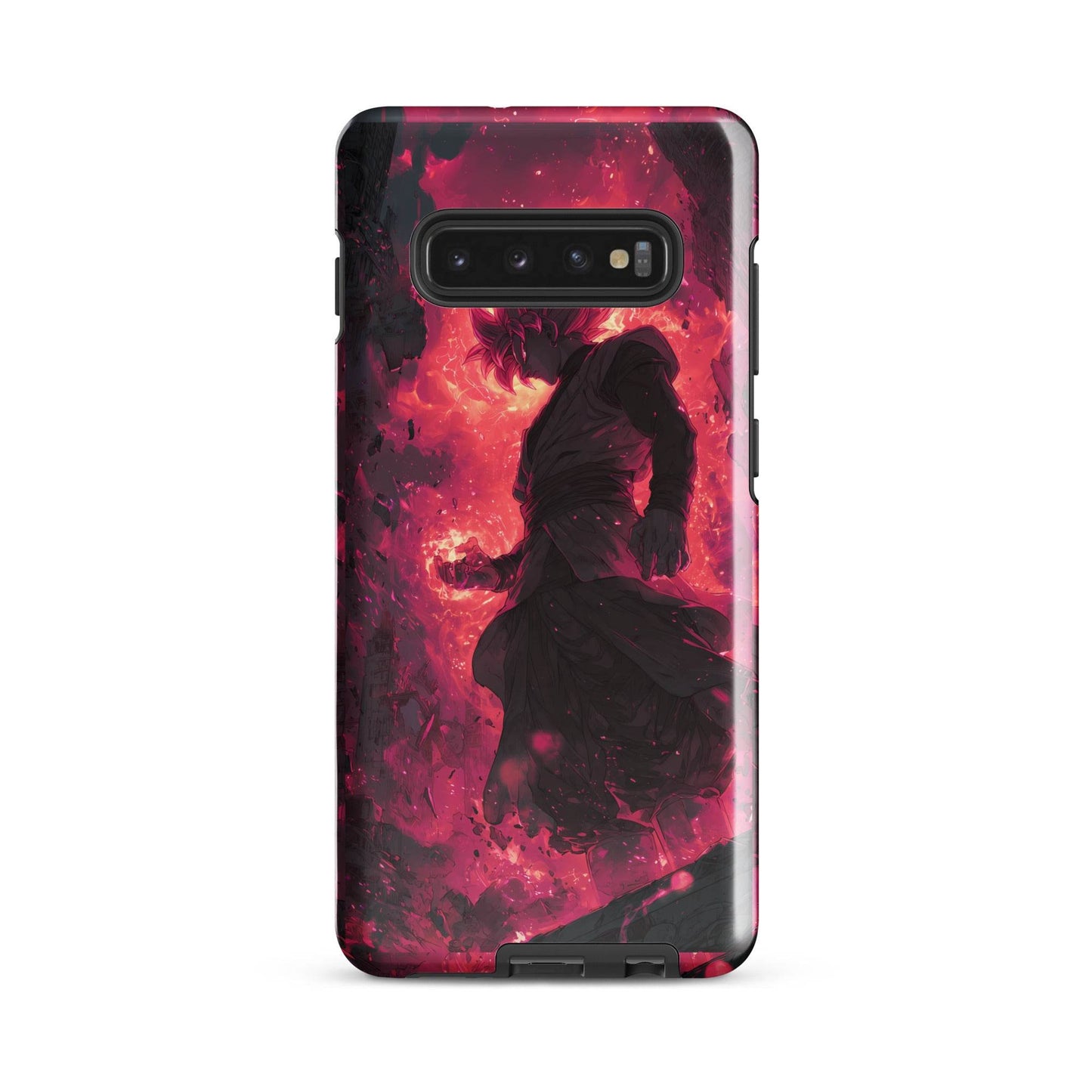 Zamasu Goku Black, Pink Rose Super Saiyan Dragon Ball Tough case for Samsung® - Chromavolt
