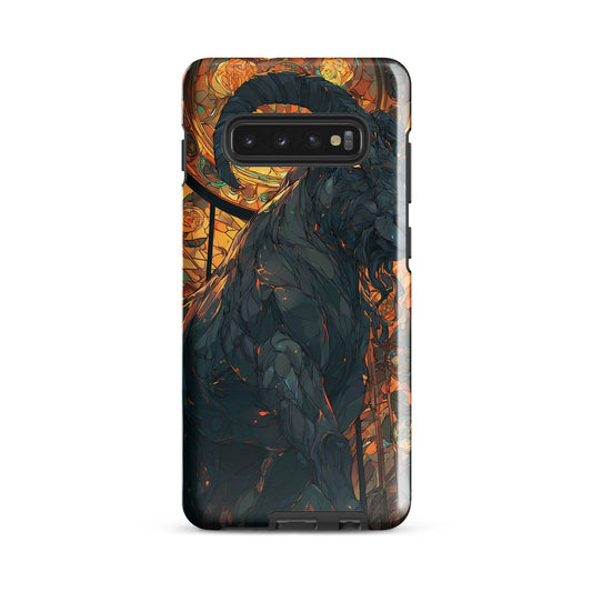 Capricorn Zodiac Sign Fan Art Tough case for Samsung® - Chromavolt