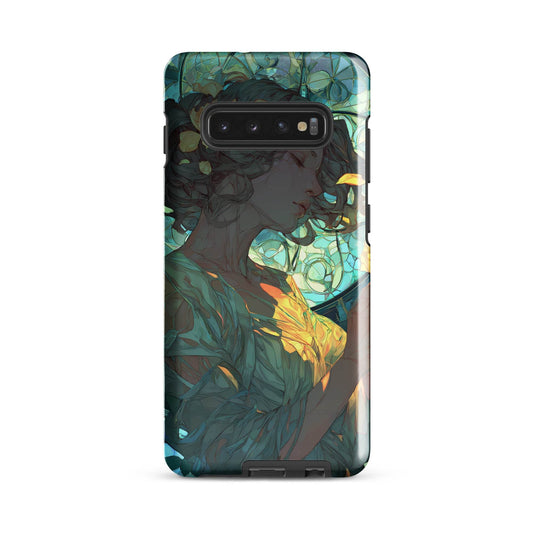 Virgo Zodiac Sign Fan Art Tough case for Samsung® - Chromavolt