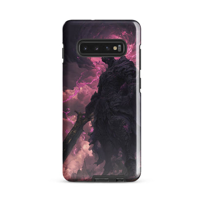 Dark Elemental Knight, Original Anime Art Tough case for Samsung® - Chromavolt