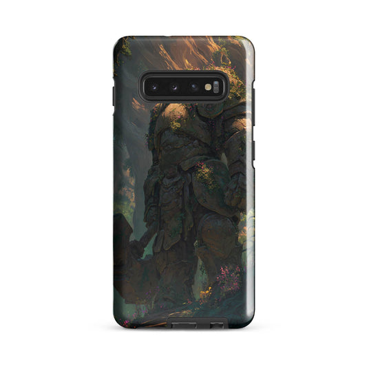 Earth Elemental Knight, Original Anime Art Tough case for Samsung® - Chromavolt