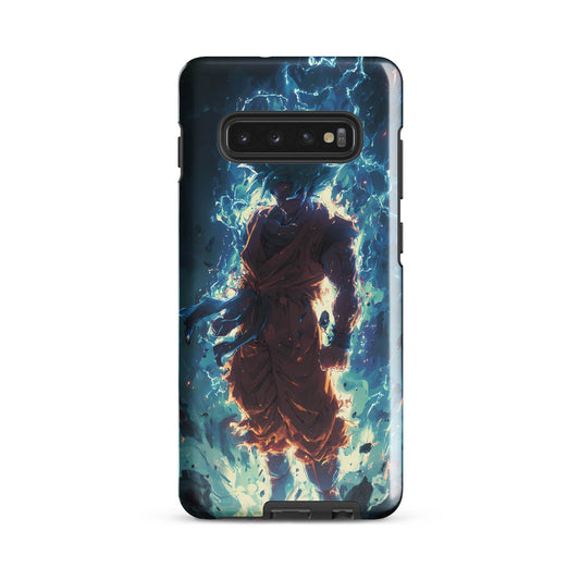 Super Saiyan Blue Goku, Dragon Ball Super Anime Fan Art Tough case for Samsung® - Chromavolt