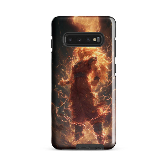 Super Saiyan 3 Goku, Dragon Ball Z Anime Fan Art Tough case for Samsung® - Chromavolt