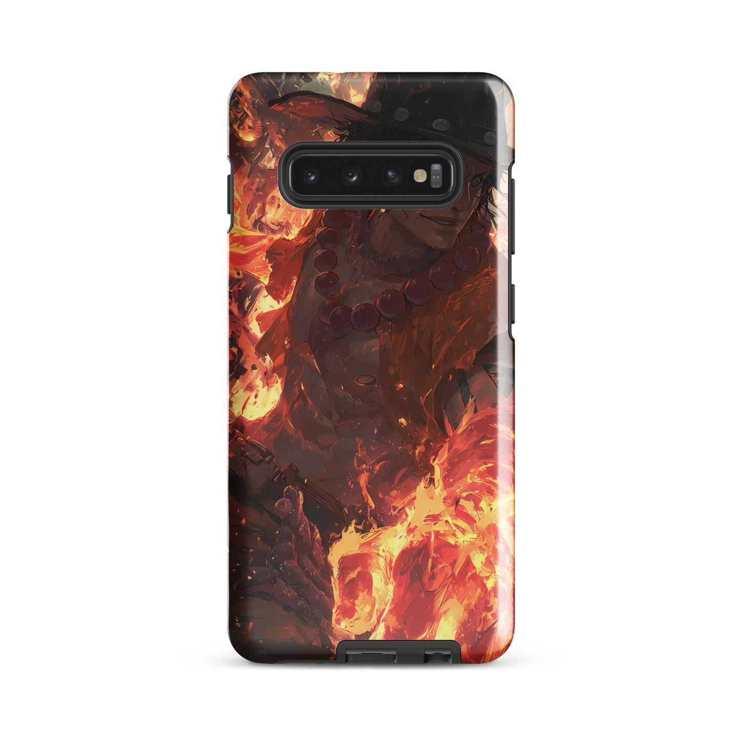 Fire Fist Ace, One Piece Portgas D. Ace Anime Fan Art Tough case for Samsung® - Chromavolt