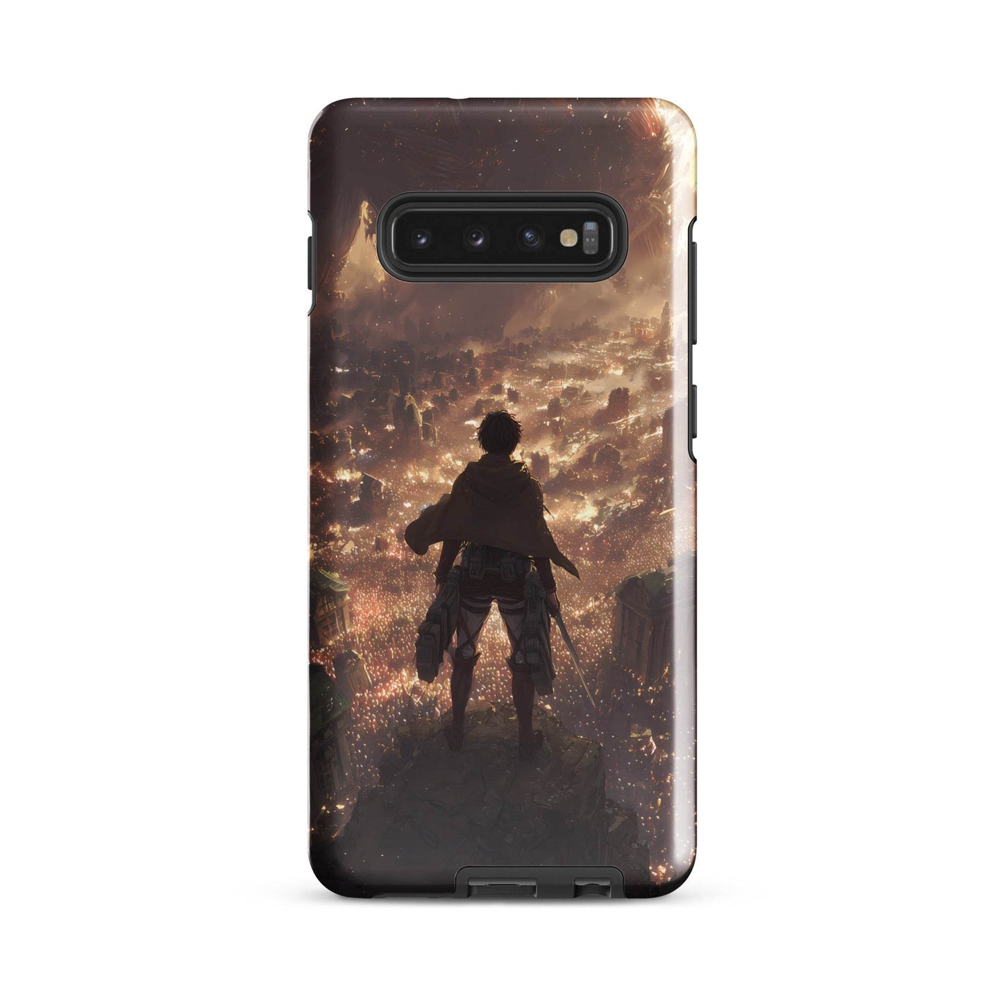 Eren Jaeger, Attack On Titan Anime Fan Art Tough case for Samsung® - Chromavolt