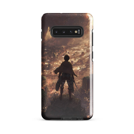 Eren Jaeger, Attack On Titan Anime Fan Art Tough case for Samsung® - Chromavolt