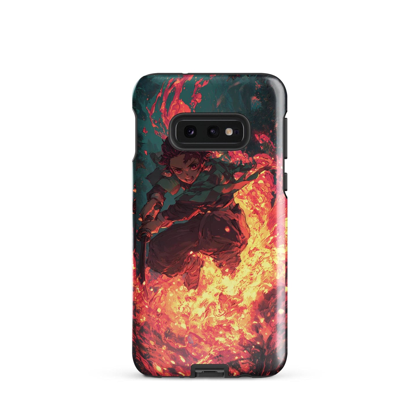 Tanjiro Kamado Hinokami Kagura, Demon Slayer Anime Tough case for Samsung® - Chromavolt