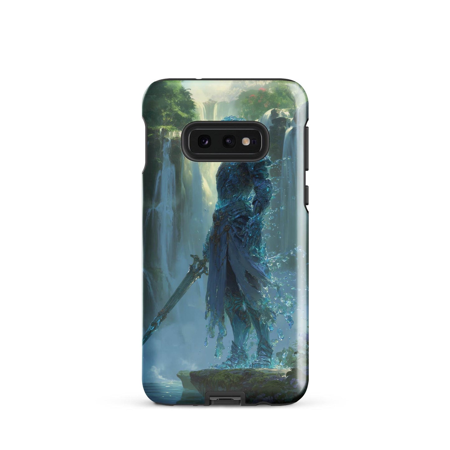 Water Elemental Knight, Original Anime Art Tough case for Samsung® - Chromavolt