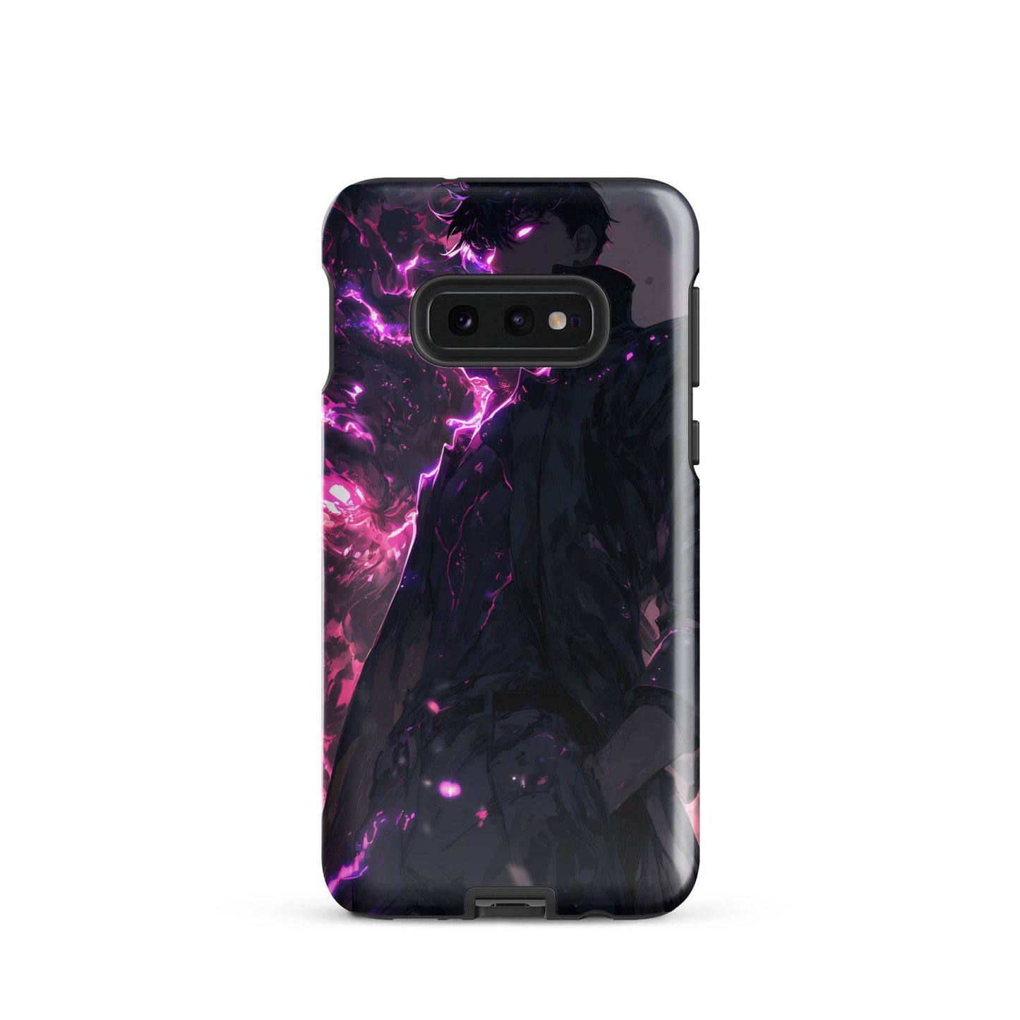 Solo Leveling Sung Jinwoo Shadow Monarch Anime Fan Art Tough case for Samsung® - Chromavolt