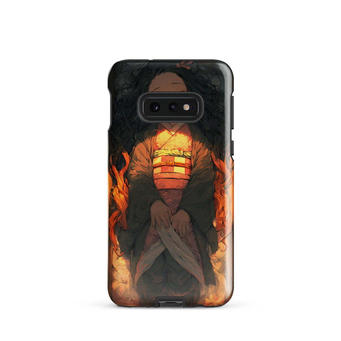 Sleeping Nezuko, Demon Slayer Anime Tough case for Samsung® - Chromavolt