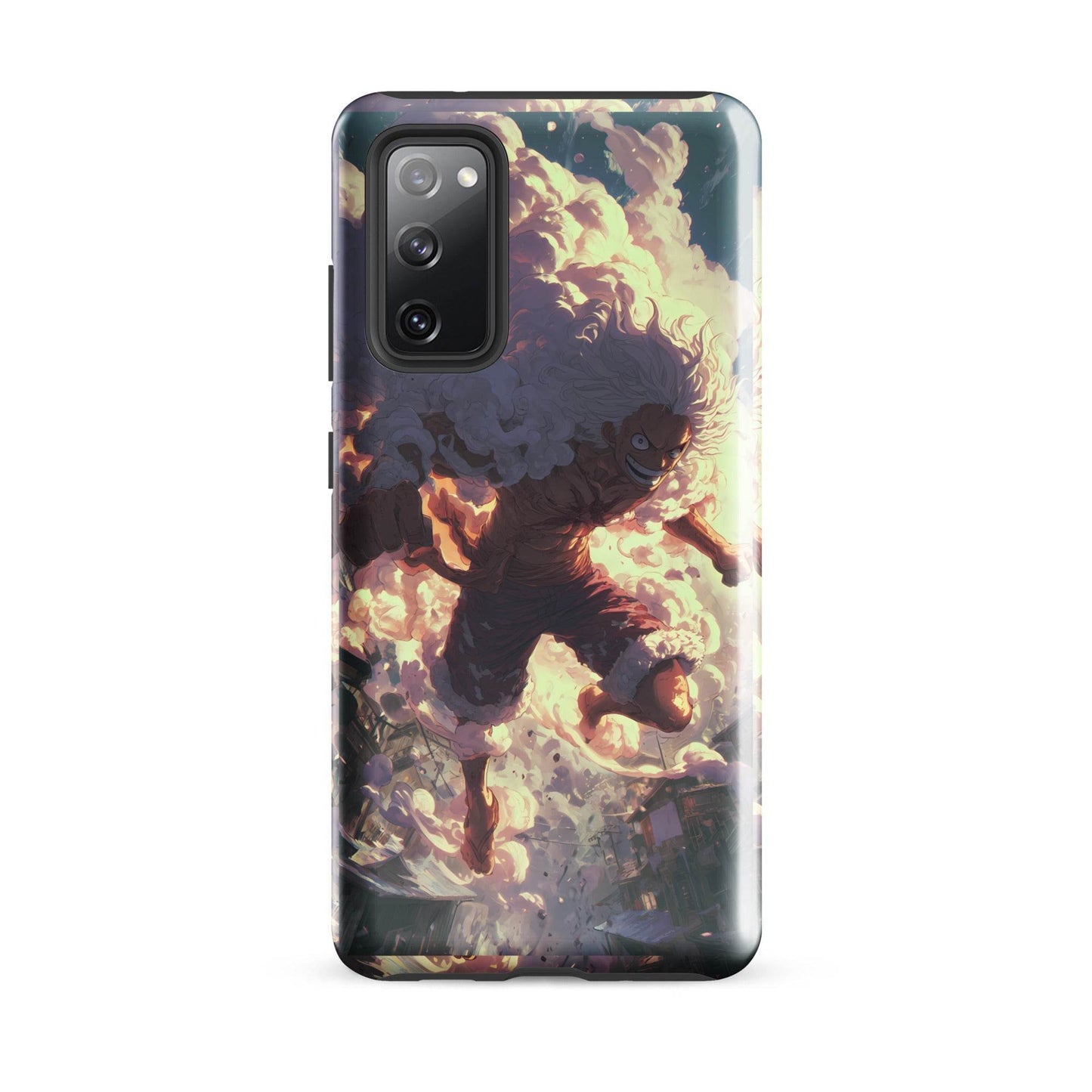 Monkey D Luffy Gear 5 Sun God Nika, One Piece Tough case for Samsung® - Chromavolt