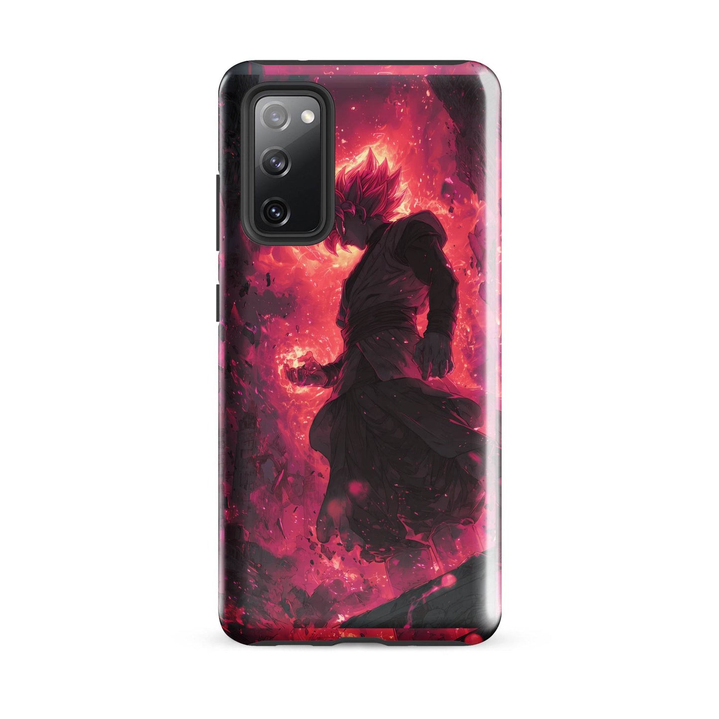 Zamasu Goku Black, Pink Rose Super Saiyan Dragon Ball Tough case for Samsung® - Chromavolt