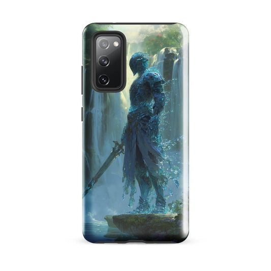 Water Elemental Knight, Original Anime Art Tough case for Samsung® - Chromavolt