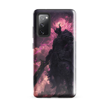 Dark Elemental Knight, Original Anime Art Tough case for Samsung® - Chromavolt