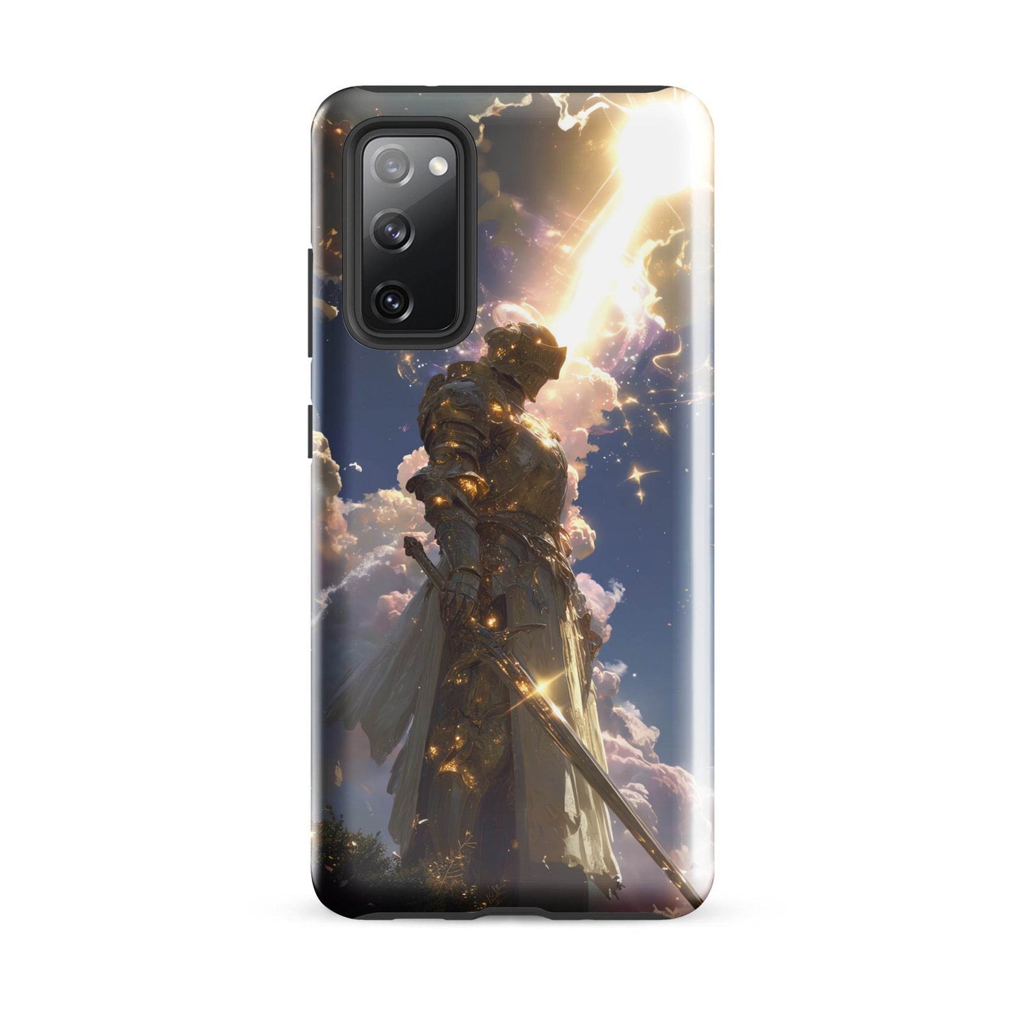 Light Elemental Knight, Original Anime Art Tough case for Samsung® - Chromavolt