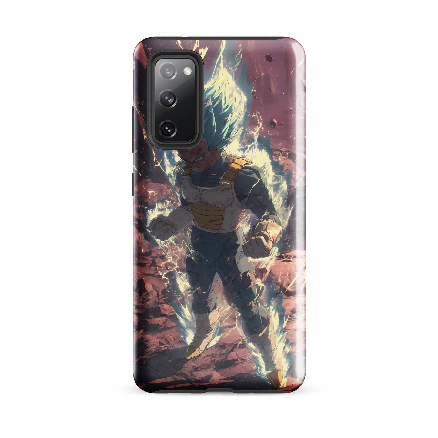 Super Saiyan Blue Vegeta, Dragon Ball Super Anime Fan Art Tough case for Samsung® - Chromavolt
