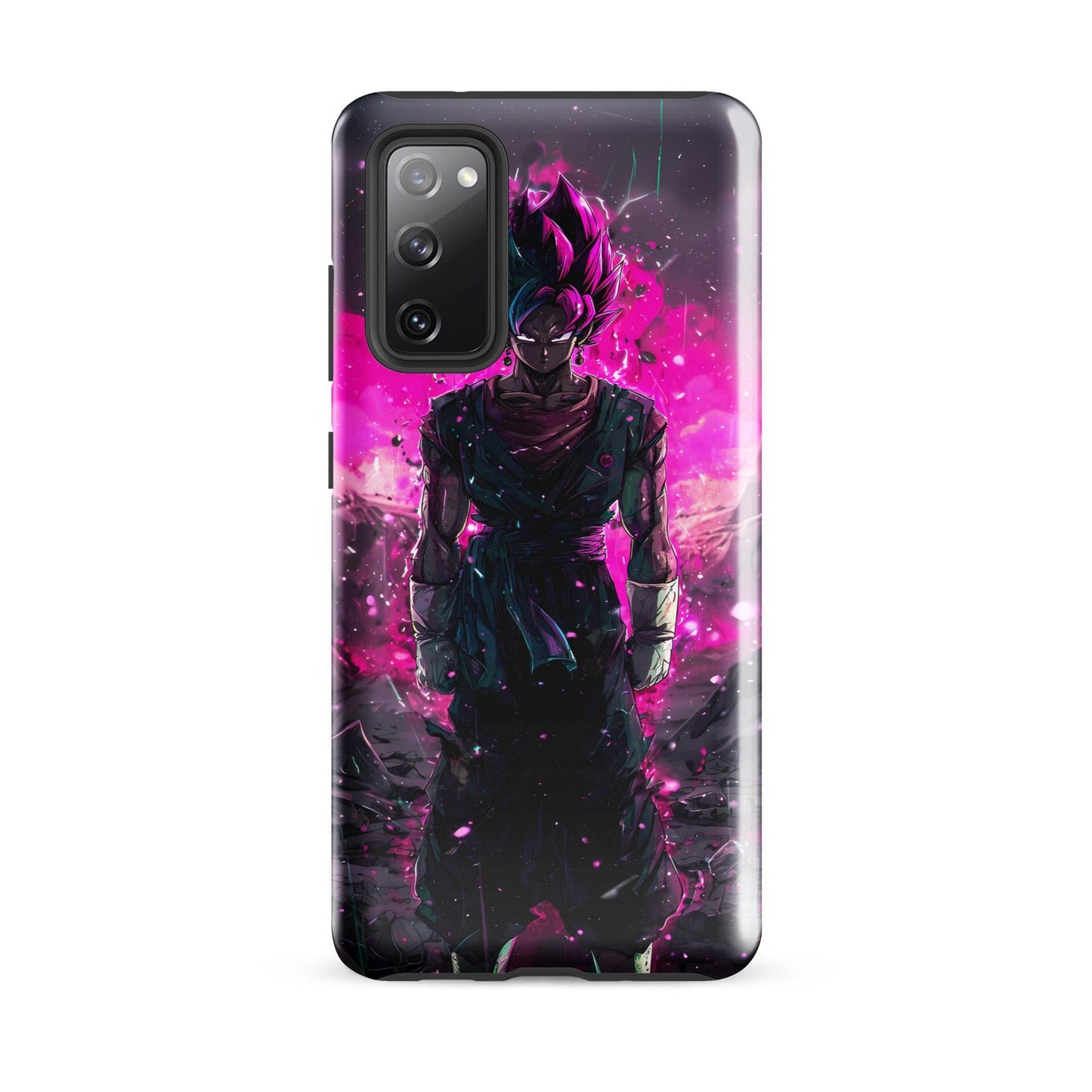 Super Saiyan Blue and Pink Rose Vegito, Dragon Ball Super Anime Fan Art Tough case for Samsung® - Chromavolt