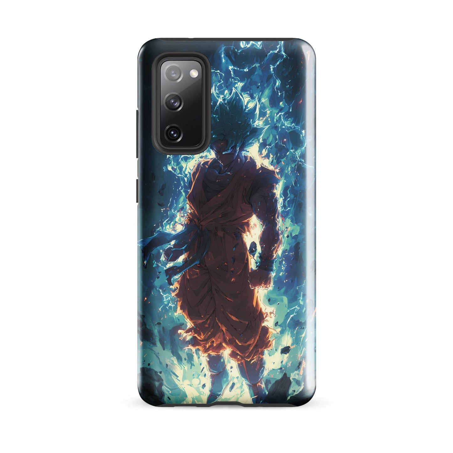 Super Saiyan Blue Goku, Dragon Ball Super Anime Fan Art Tough case for Samsung® - Chromavolt