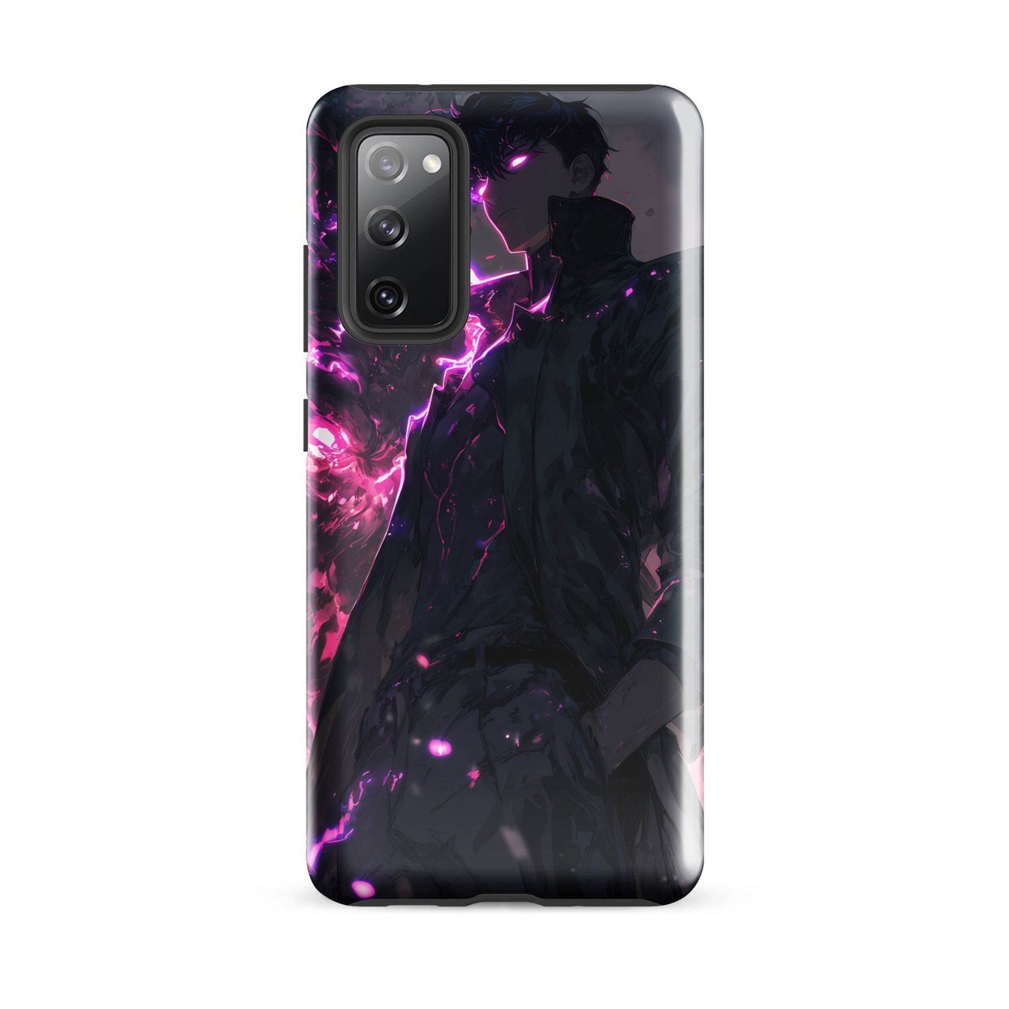 Solo Leveling Sung Jinwoo Shadow Monarch Anime Fan Art Tough case for Samsung® - Chromavolt