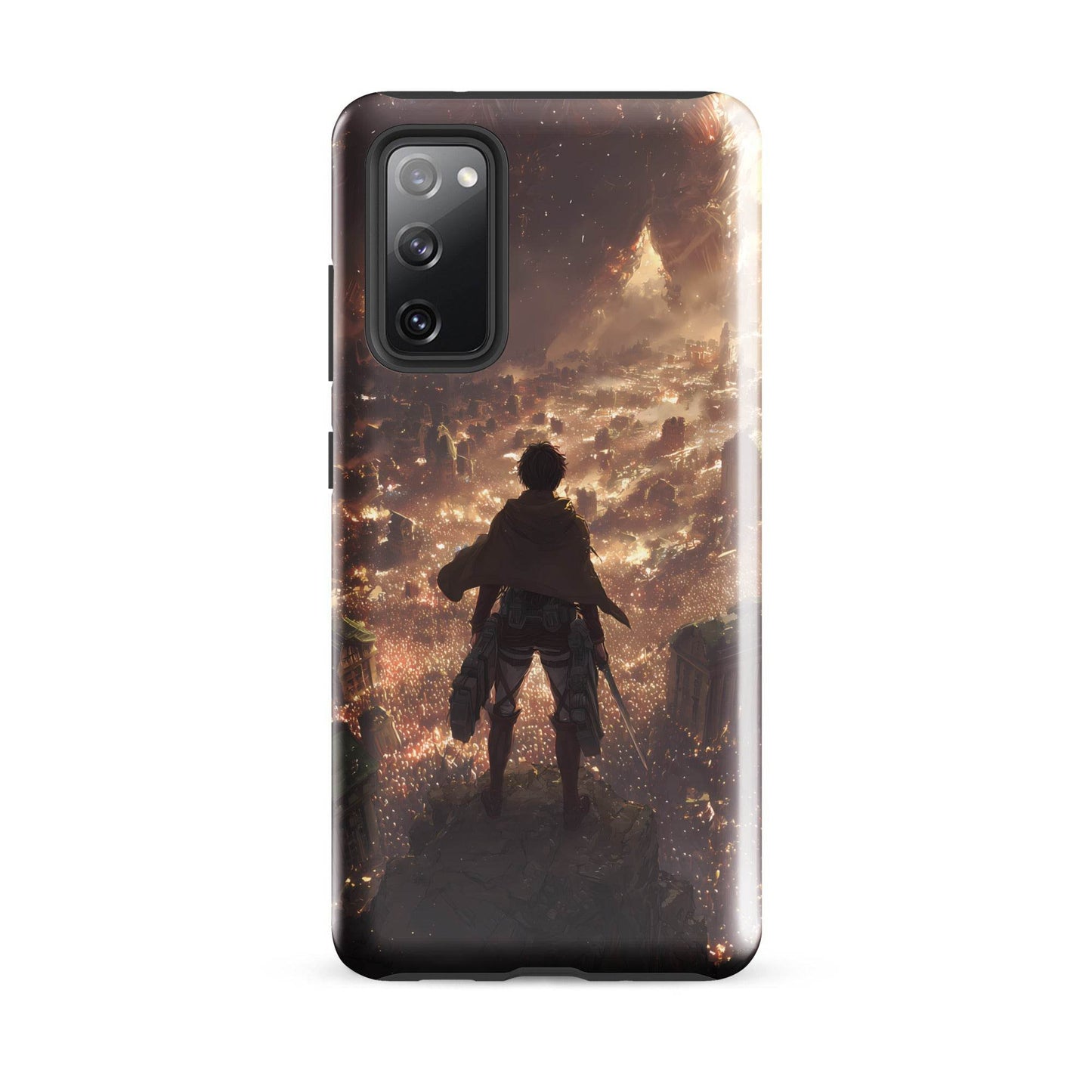 Eren Jaeger, Attack On Titan Anime Fan Art Tough case for Samsung® - Chromavolt