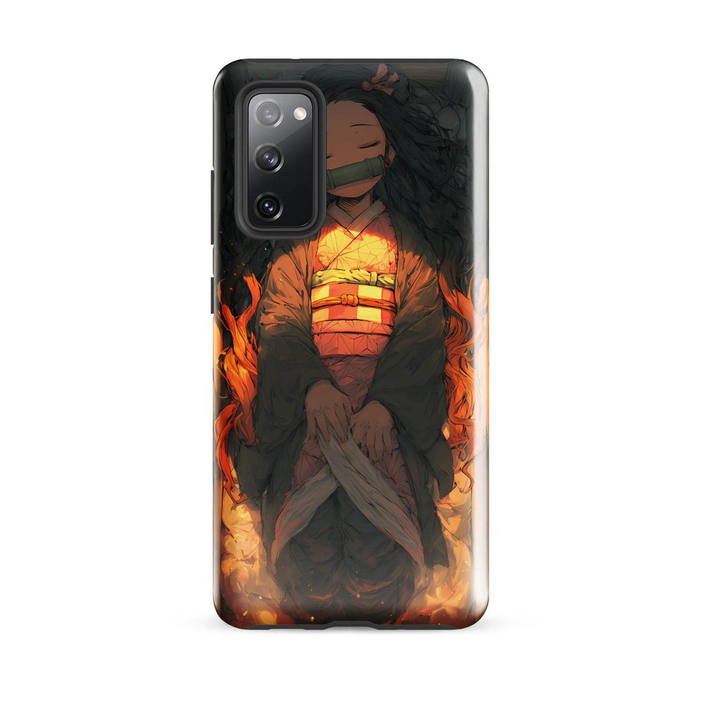 Sleeping Nezuko, Demon Slayer Anime Tough case for Samsung® - Chromavolt