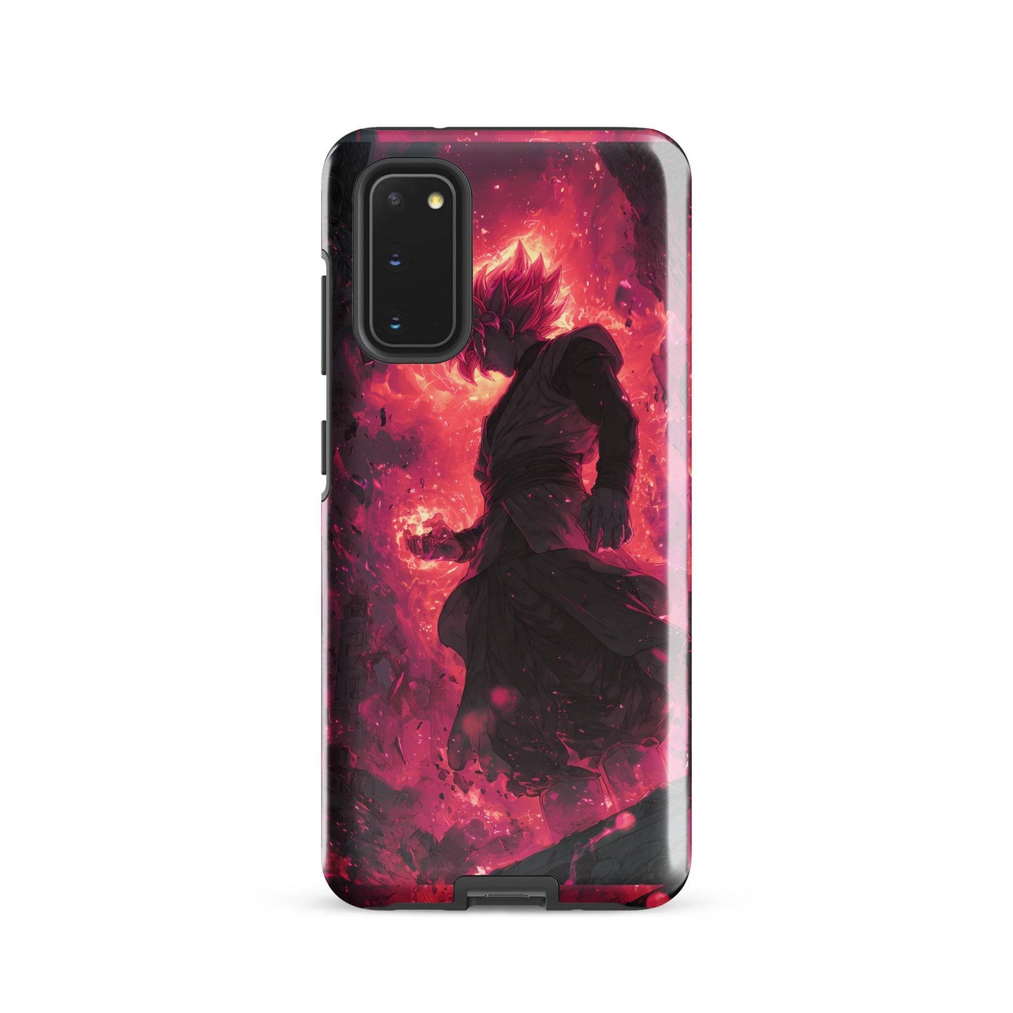 Zamasu Goku Black, Pink Rose Super Saiyan Dragon Ball Tough case for Samsung® - Chromavolt