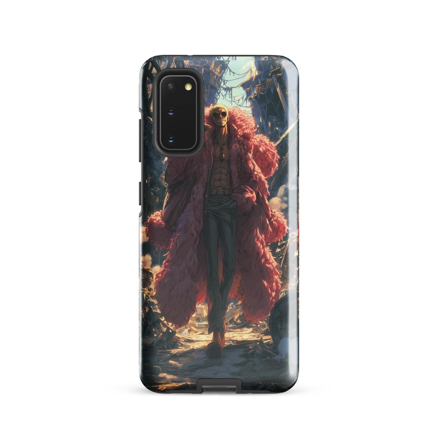 Donquixote Doflamingo King of Dressrosa, One Piece Anime Tough case for Samsung® - Chromavolt