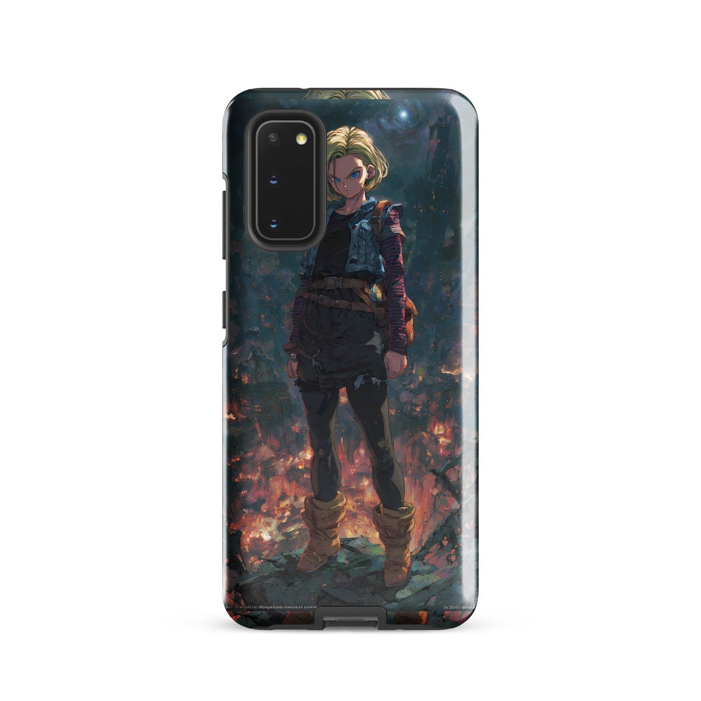 Android 18 Dragon Ball Z Anime Tough case for Samsung® - Chromavolt