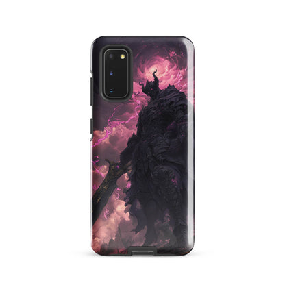 Dark Elemental Knight, Original Anime Art Tough case for Samsung® - Chromavolt