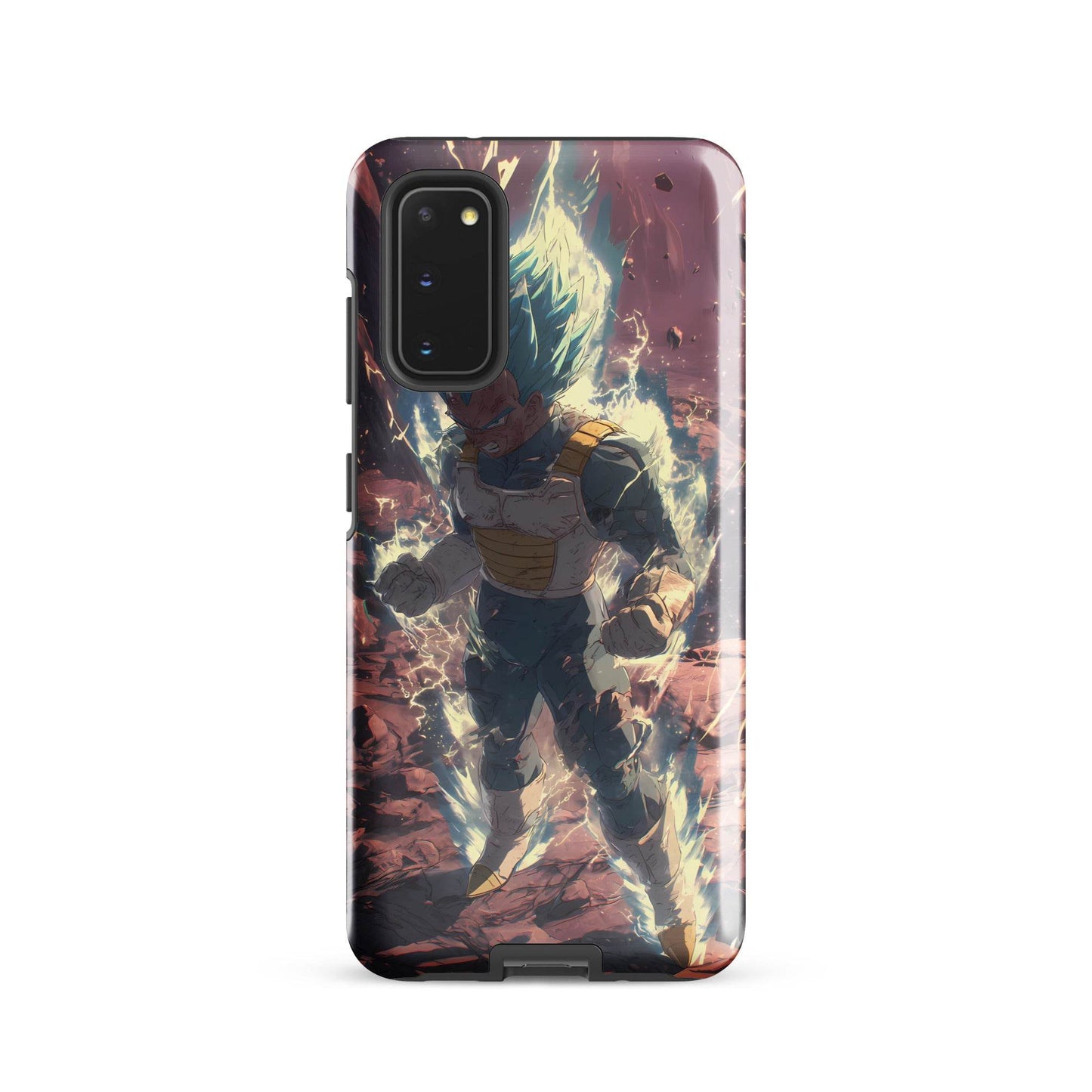 Super Saiyan Blue Vegeta, Dragon Ball Super Anime Fan Art Tough case for Samsung® - Chromavolt
