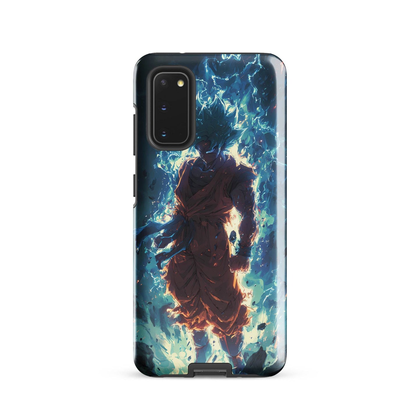 Super Saiyan Blue Goku, Dragon Ball Super Anime Fan Art Tough case for Samsung® - Chromavolt