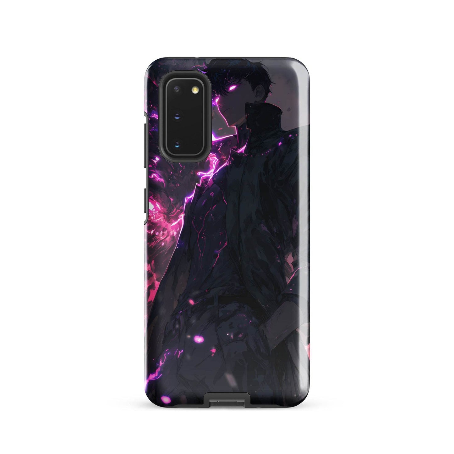 Solo Leveling Sung Jinwoo Shadow Monarch Anime Fan Art Tough case for Samsung® - Chromavolt