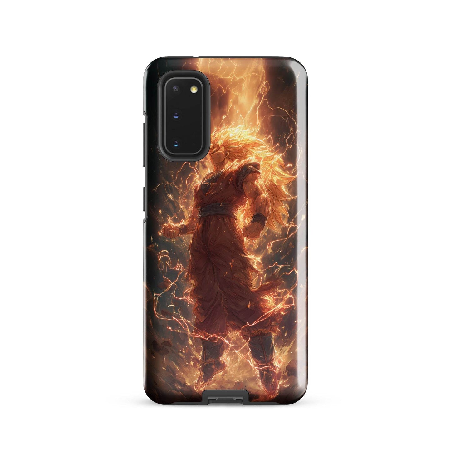 Super Saiyan 3 Goku, Dragon Ball Z Anime Fan Art Tough case for Samsung® - Chromavolt