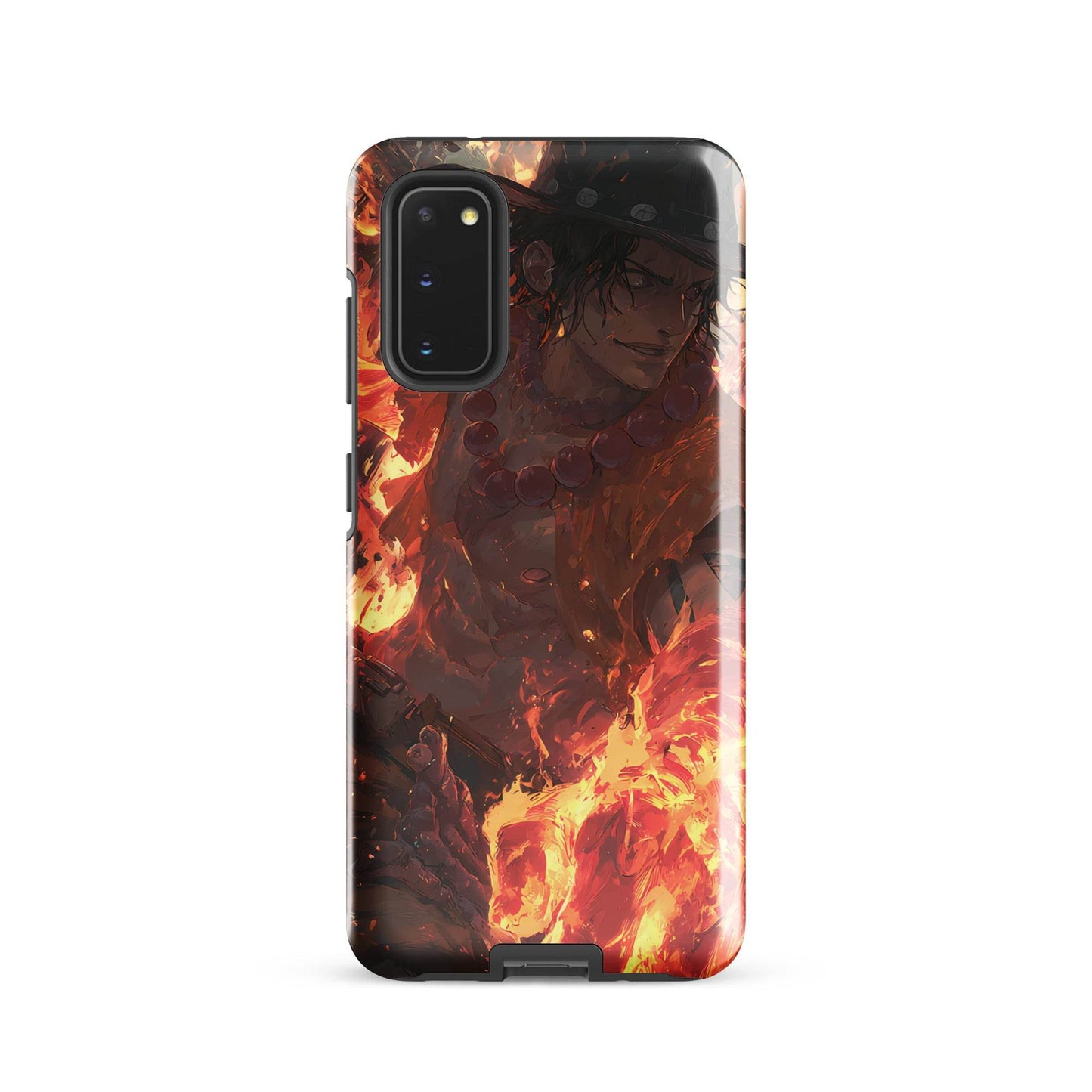 Fire Fist Ace, One Piece Portgas D. Ace Anime Fan Art Tough case for Samsung® - Chromavolt