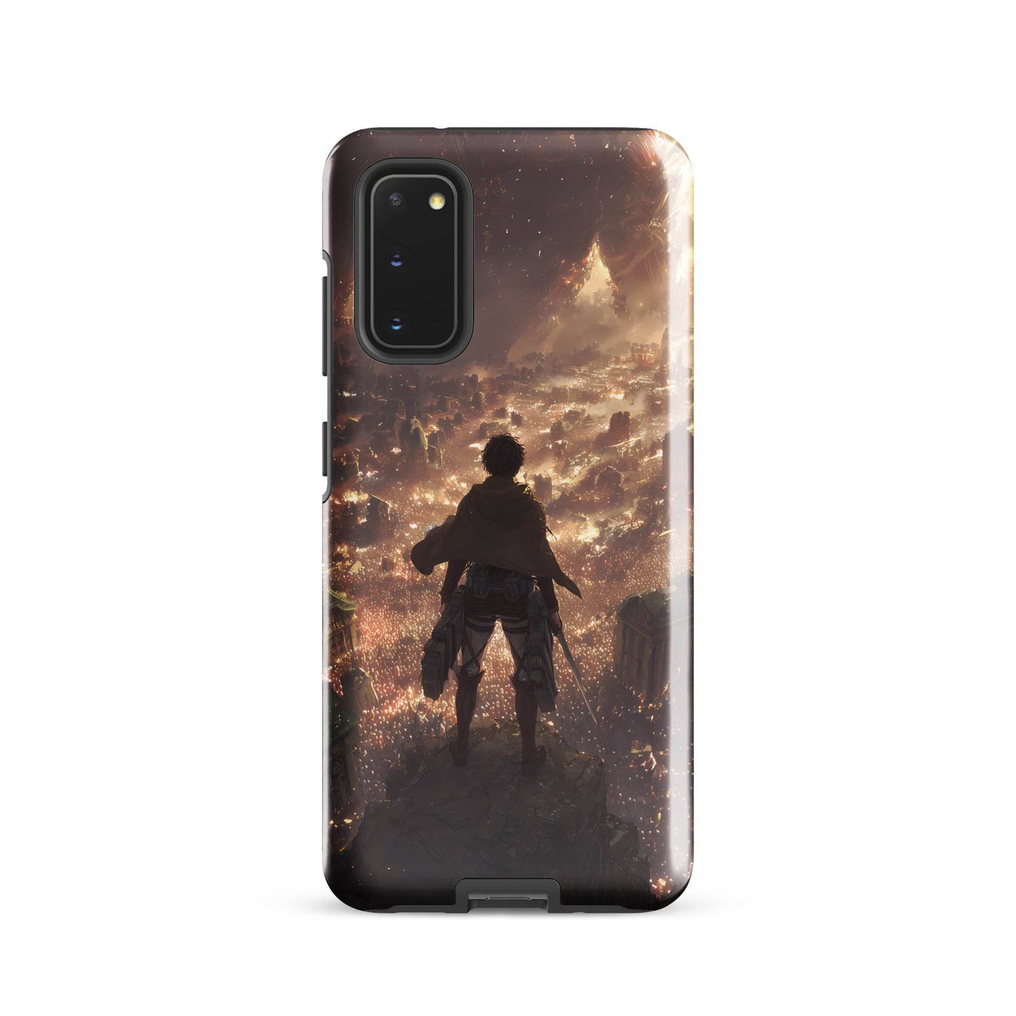 Eren Jaeger, Attack On Titan Anime Fan Art Tough case for Samsung® - Chromavolt