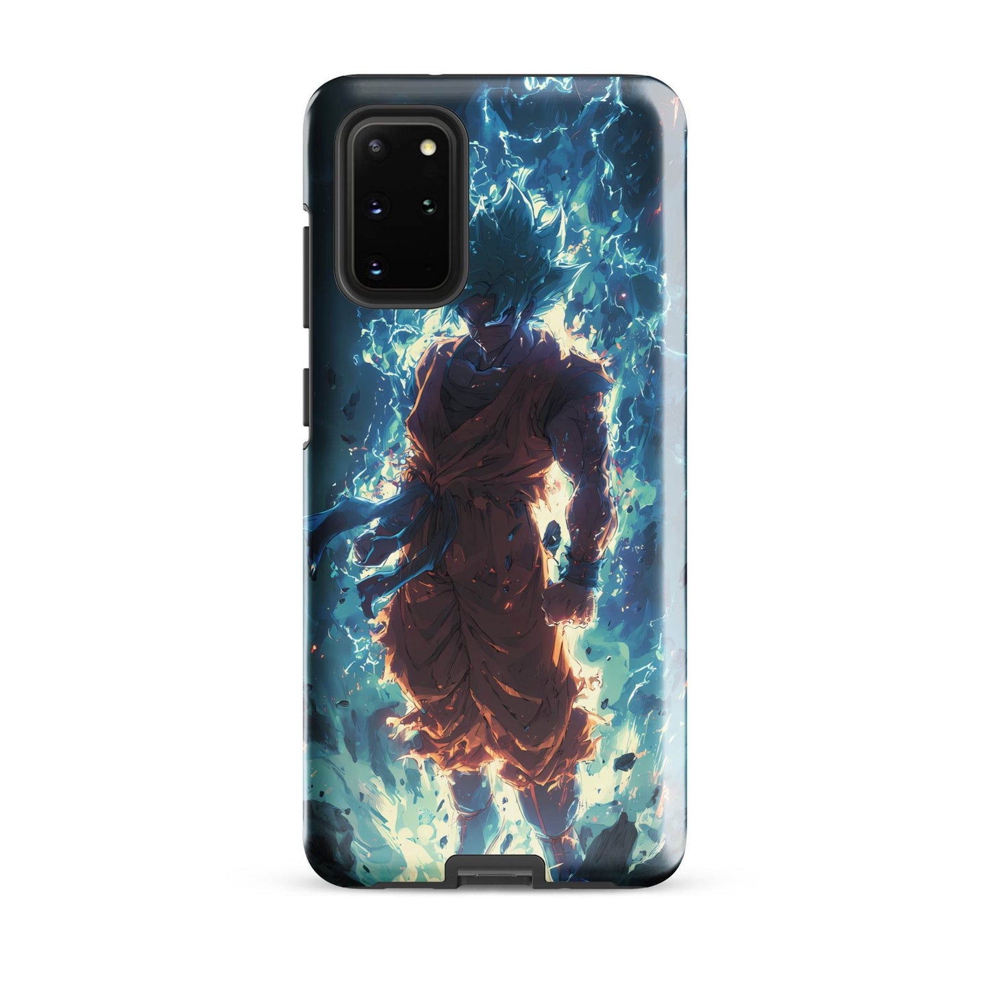 Super Saiyan Blue Goku, Dragon Ball Super Anime Fan Art Tough case for Samsung® - Chromavolt