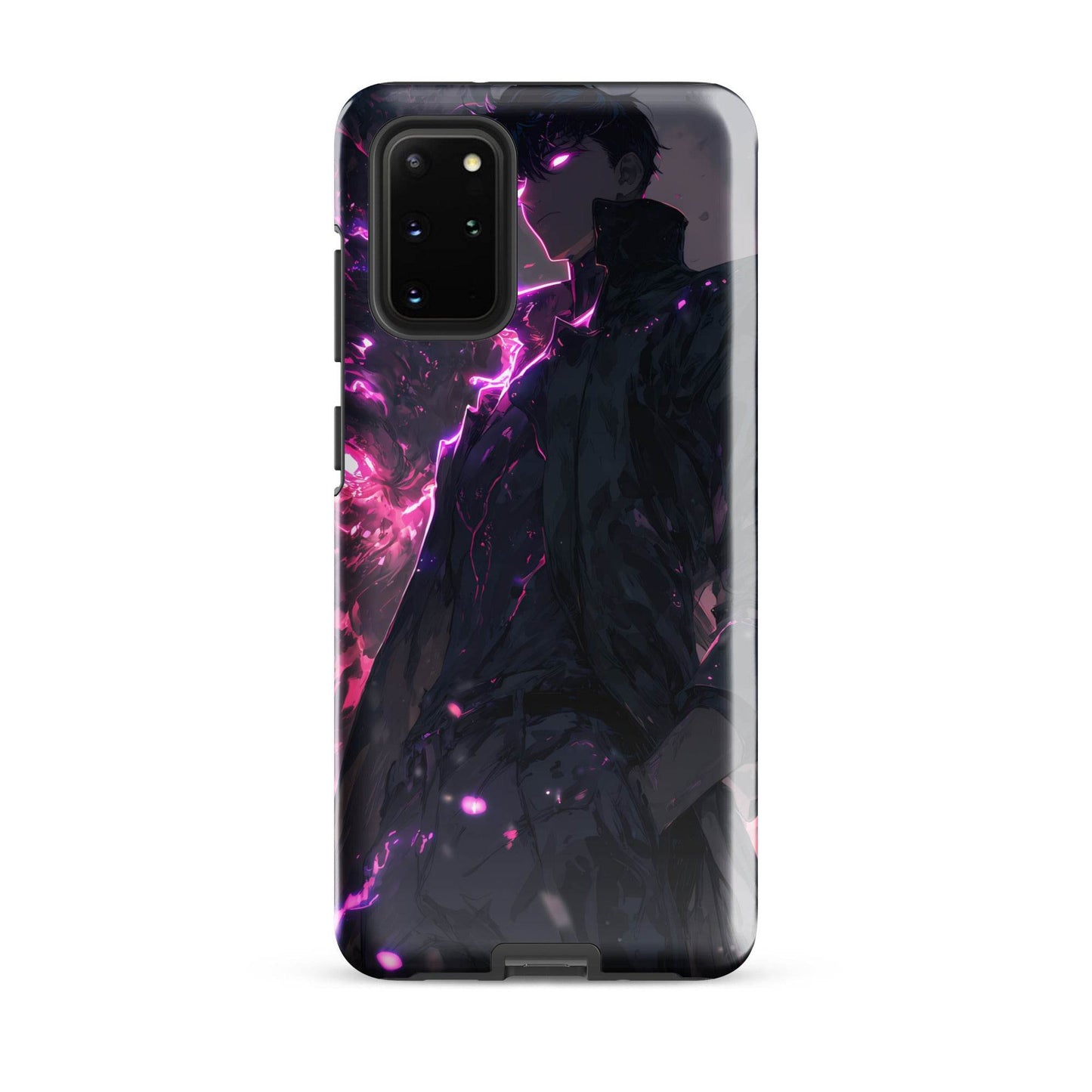 Solo Leveling Sung Jinwoo Shadow Monarch Anime Fan Art Tough case for Samsung® - Chromavolt