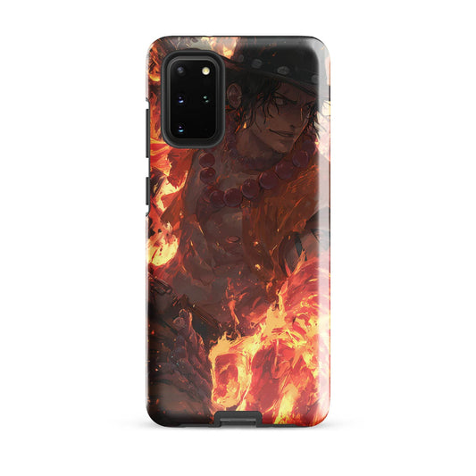 Fire Fist Ace, One Piece Portgas D. Ace Anime Fan Art Tough case for Samsung® - Chromavolt