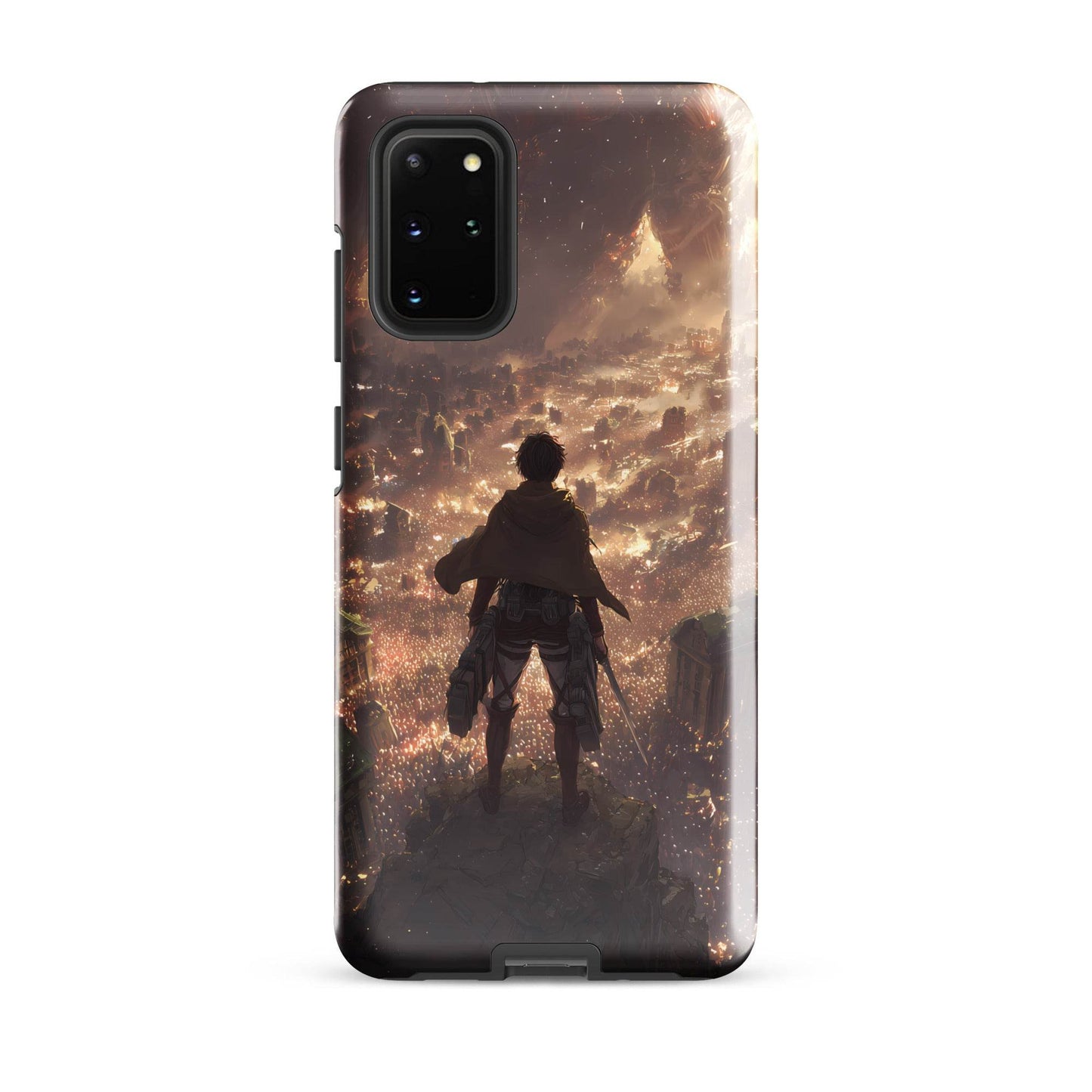 Eren Jaeger, Attack On Titan Anime Fan Art Tough case for Samsung® - Chromavolt