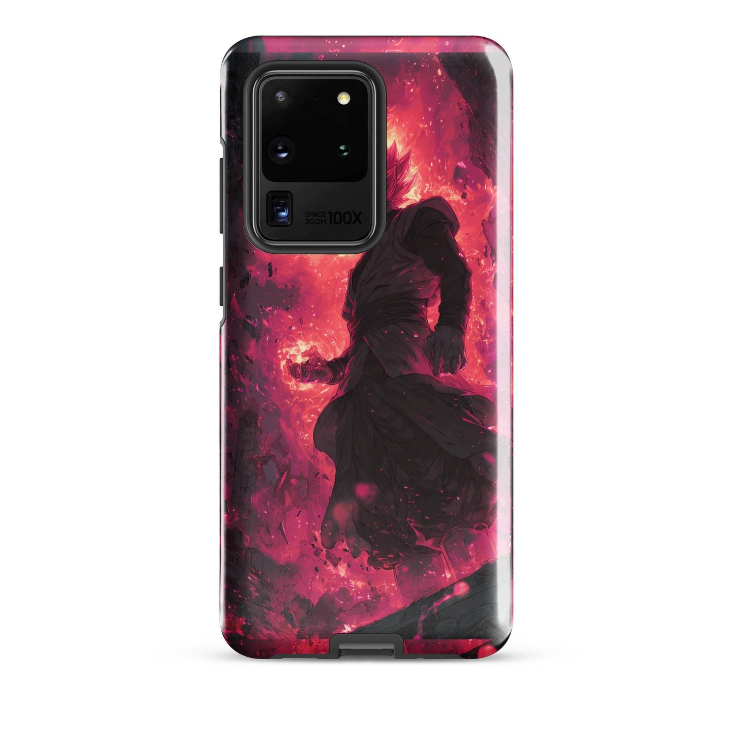 Zamasu Goku Black, Pink Rose Super Saiyan Dragon Ball Tough case for Samsung® - Chromavolt