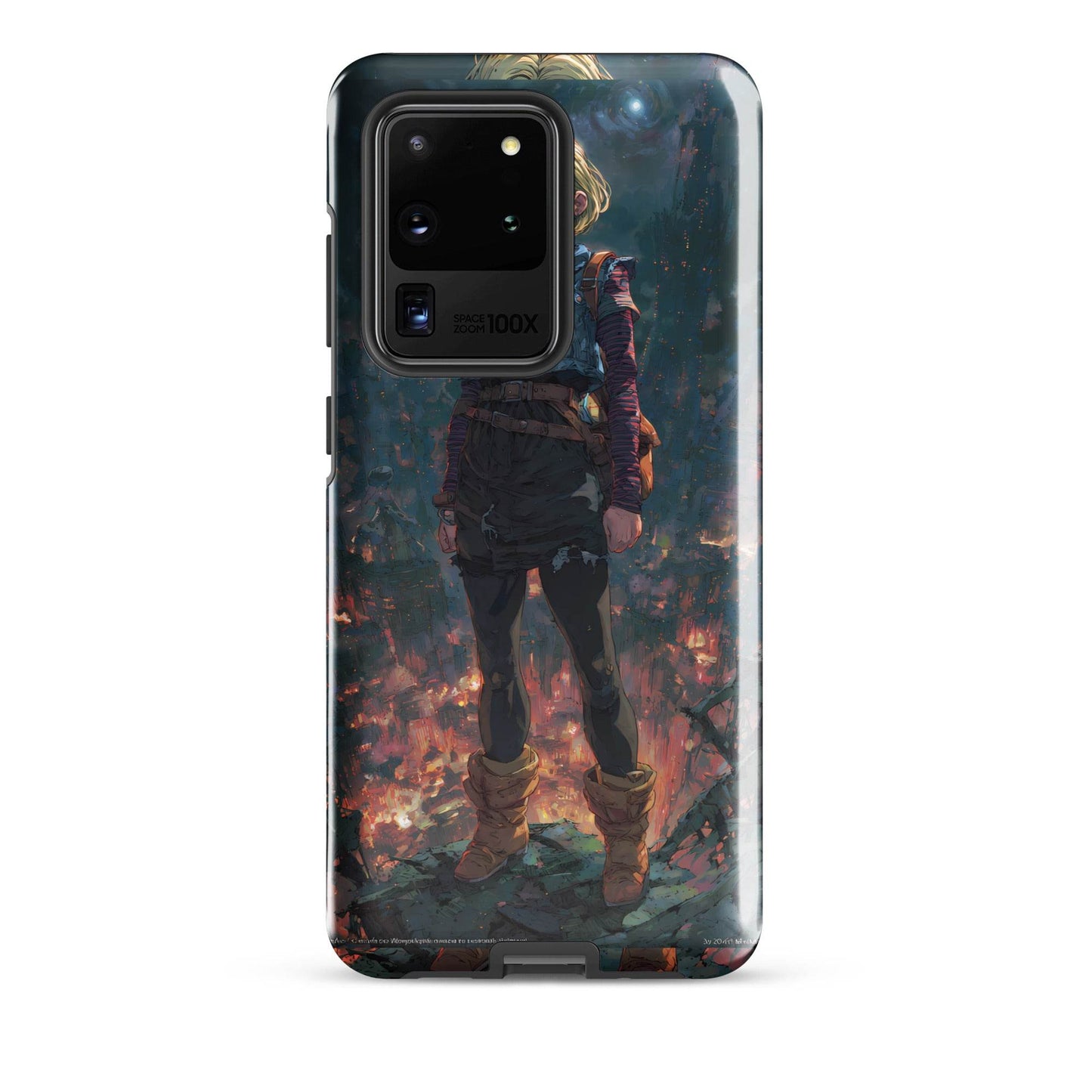 Android 18 Dragon Ball Z Anime Tough case for Samsung® - Chromavolt