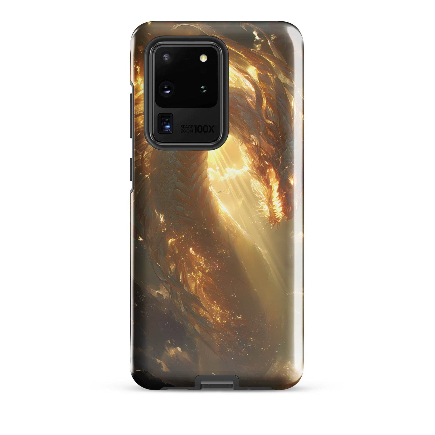 Light Dragon: The Celestial Flame Tough case for Samsung® - Chromavolt