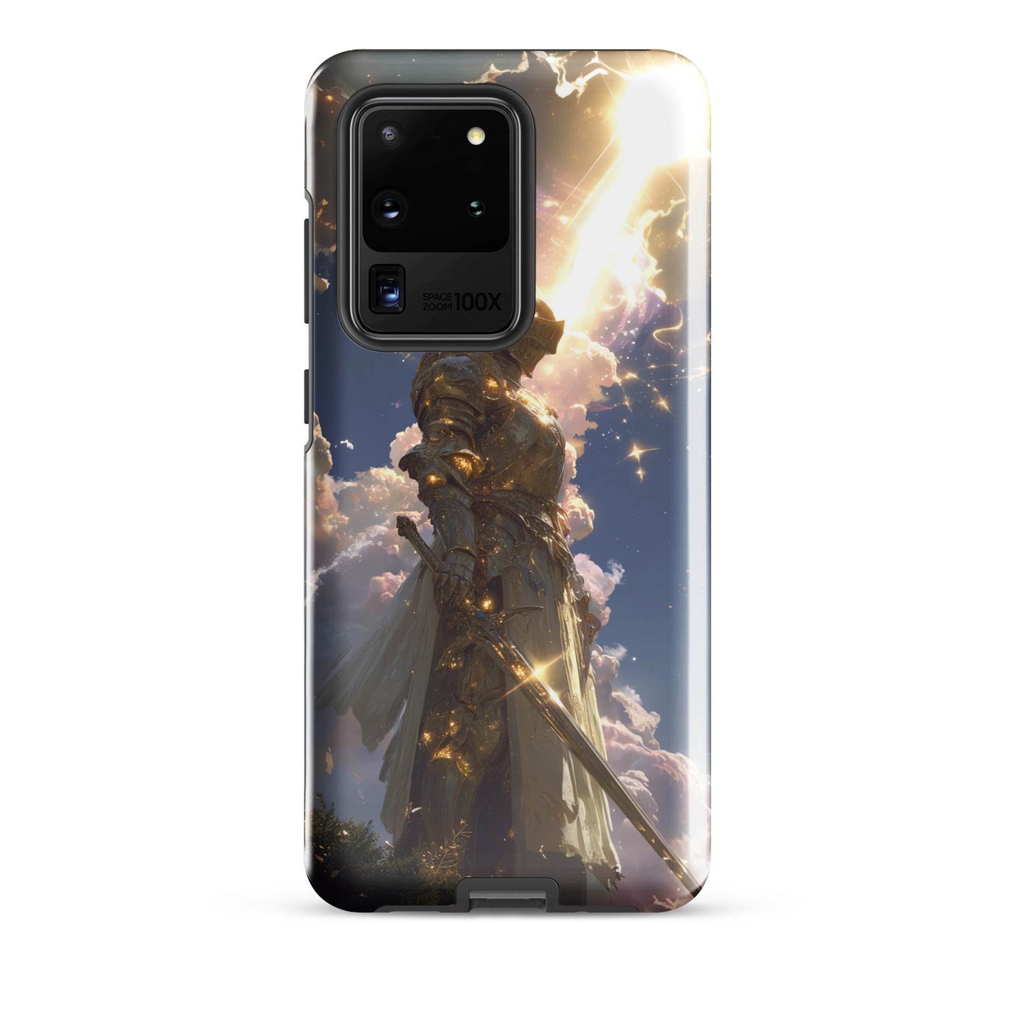 Light Elemental Knight, Original Anime Art Tough case for Samsung® - Chromavolt