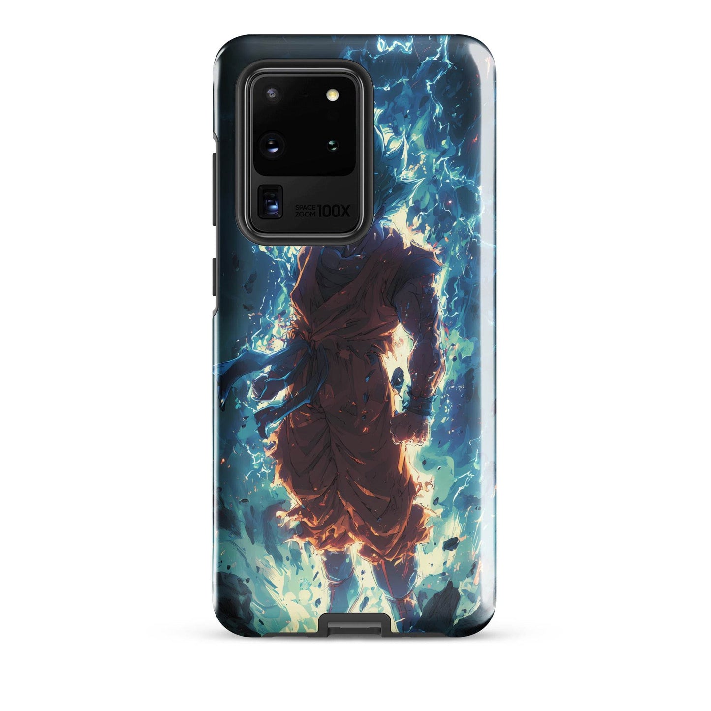 Super Saiyan Blue Goku, Dragon Ball Super Anime Fan Art Tough case for Samsung® - Chromavolt