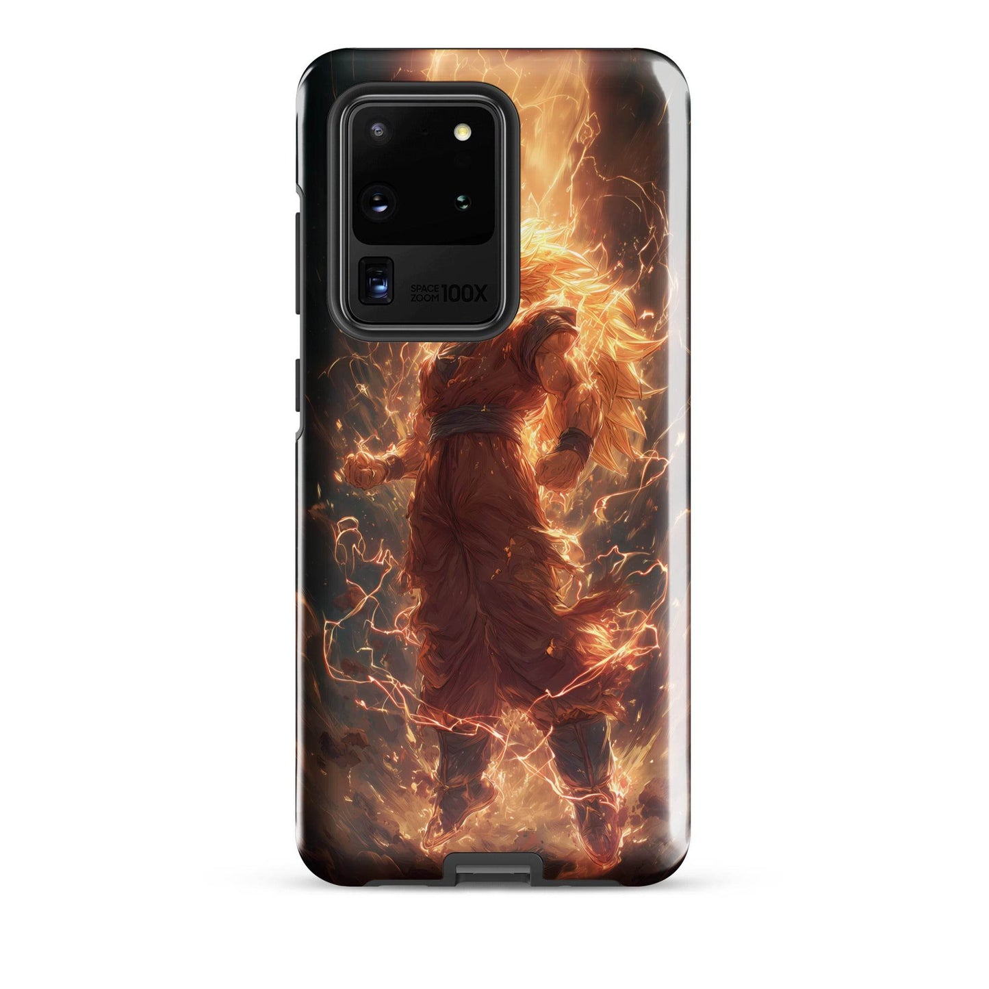 Super Saiyan 3 Goku, Dragon Ball Z Anime Fan Art Tough case for Samsung® - Chromavolt