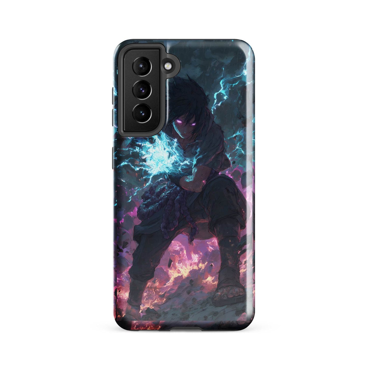 Sasuke Uchiha Chidori, Naruto Shippuden Tough case for Samsung® - Chromavolt