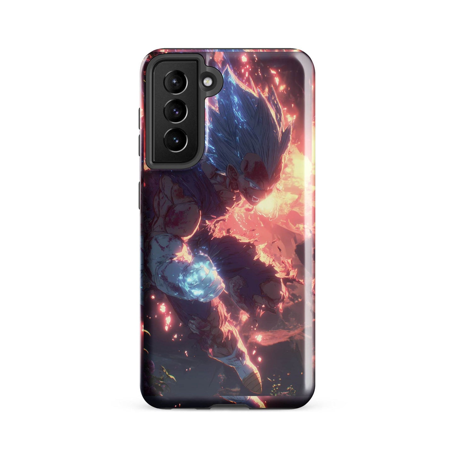Vegeta, Super Saiyan Blue Dragon Ball Z Super Tough case for Samsung® - Chromavolt